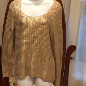 Metallic Sweater